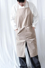 画像をギャラリービューアに読み込む, Waterproof Cotton Gabardine / Apron (long)