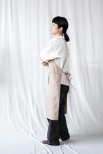 画像をギャラリービューアに読み込む, Waterproof Cotton Gabardine / Apron (long)