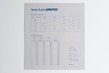 画像をギャラリービューアに読み込む, Textile Guide【The Basics】/ Poster