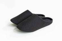 画像をギャラリービューアに読み込む, Pig Skin Cotton (black) / Slippers