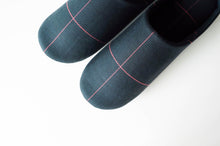 画像をギャラリービューアに読み込む, Glen Check  / Slippers