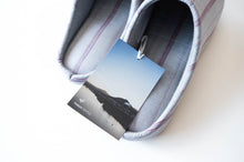 画像をギャラリービューアに読み込む, SASHIKO Stripe (Gray) / Slippers