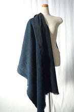 画像をギャラリービューアに読み込む, Cotton Wool W- Face Muffler (Navy×black)