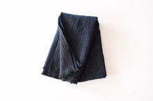 画像をギャラリービューアに読み込む, Cotton Wool W- Face Muffler (Navy×black)