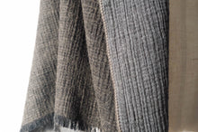 画像をギャラリービューアに読み込む, Cotton Wool W- Face Muffler (Brown×gray)
