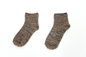 Silk Noil Socks  by ”SAYUU"