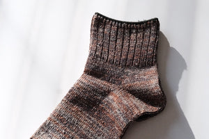 Silk Noil Socks  by ”SAYUU"