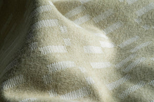 Organic Colored Cotton Blanket (green)