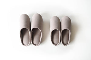 Cotton Drill (ivory) / Slippers
