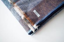 Load image into Gallery viewer, Sashiko Organic Cotton Blanket (Kuchinashi)

