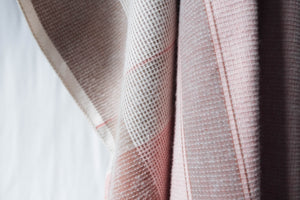 Sashiko Organic Cotton Blanket (Zakuro)