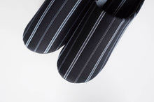 Load image into Gallery viewer, SASHIKO Stripe (Black) / Slippers
